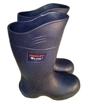 Tingley Flite Size 8M - 10W Safety Toe Boot w/ Chevron-Plus Outsole Dark Blue